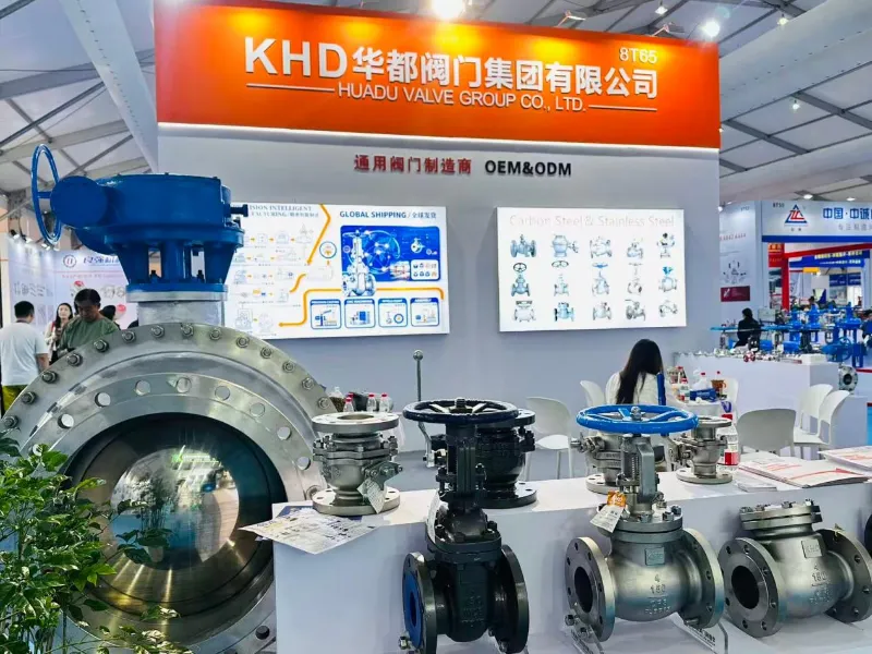 La Feria Internacional de la Cadena de la Industria de Válvulas de Zhejiang 2026 concluyó con éxito: gracias por visitar Huadu Valve Group (KHD) en el stand 8T65